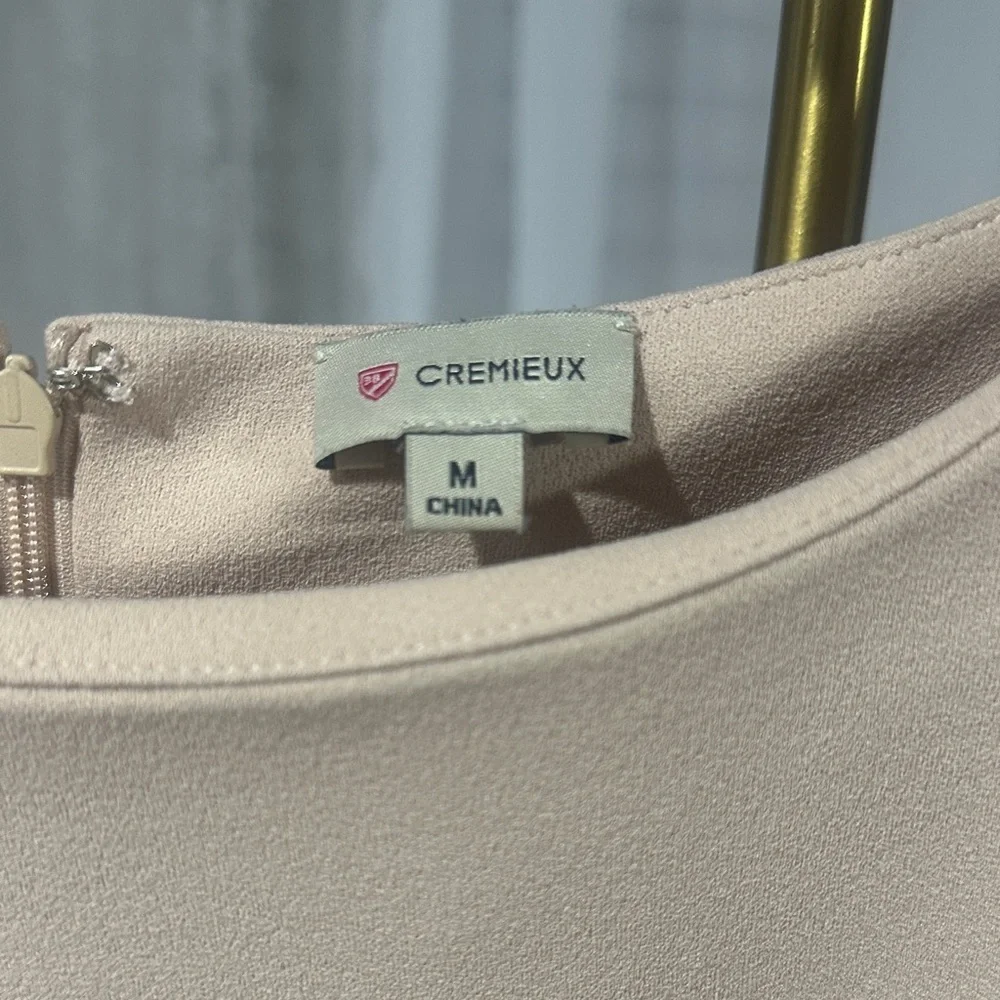 Daniel Cremieux Elegant Cream Dress - Picture 2 of 3